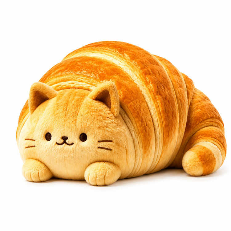 Croissant Cat pehmolelu