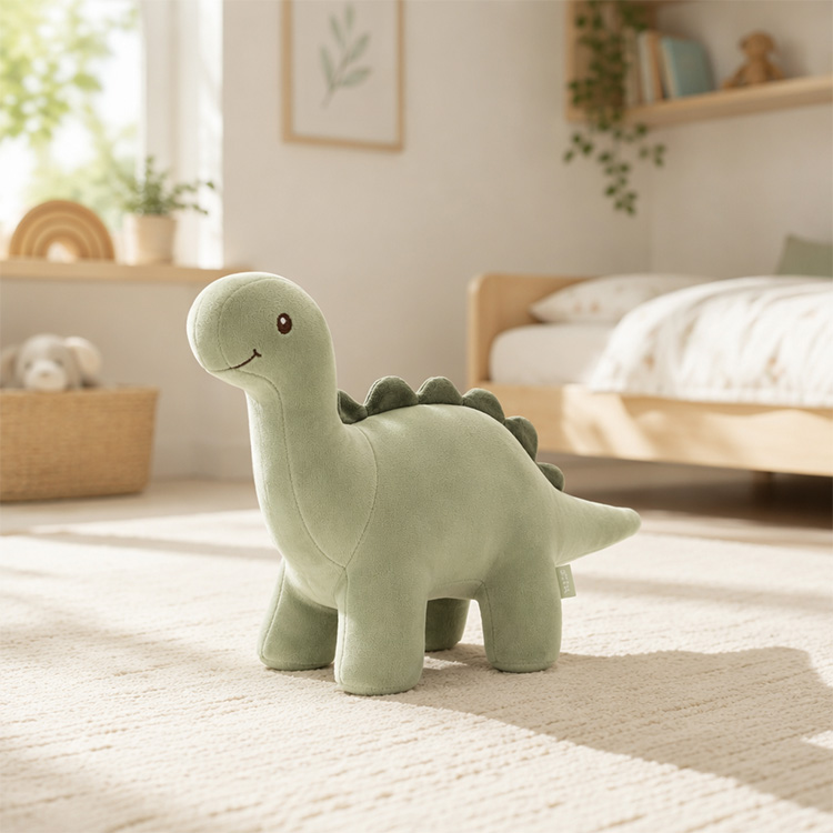 Dino pehmo vauvan lelu