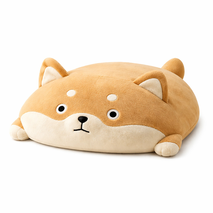Litteä Shiba Inu Cuddle Pehmotyyny