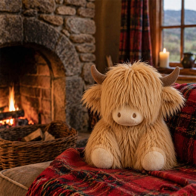 Highland Cow pehmolelut