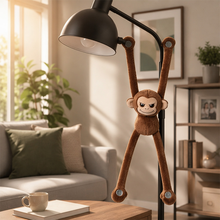 Magneettinen Little Monkey pehmo