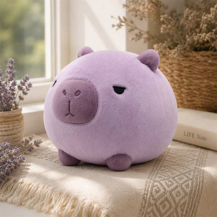 Purppura Capybara-pehmo